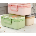 Bamboo Fiber Food Container Organizer Grosir